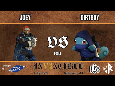 Invincible VII - Pools - Joey(Ganondorf) Vs. Dirtboy(Squirtle)