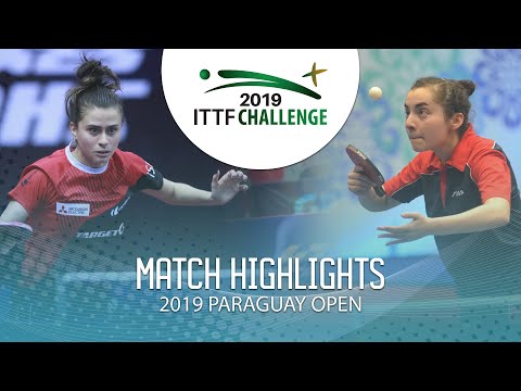 [2019 ITTF Paraguay Open] Bruna Takahashi vs Valentina Rios  2019.9.11