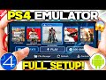 New PS4 Emulator For Android ShadPS4 Emulator Full Setup Settings Play PS4 Games On Android