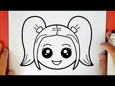 COMMENT DESSINER HARLEY QUINN KAWAII