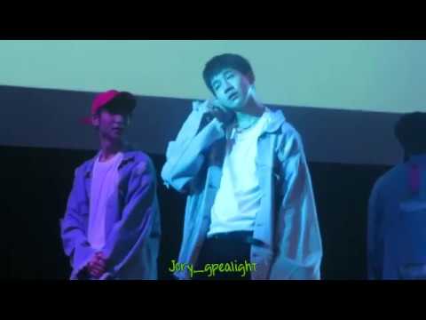 24K performing Run at '24U US Tour' in Puerto Rico