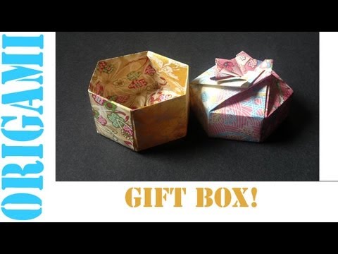 Easy Origami Hexagon Box Base (Modular 2 Unit) Tutorial!