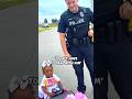 Police Officer Got Outsmarted by a Toddler 😭😂 #shorts