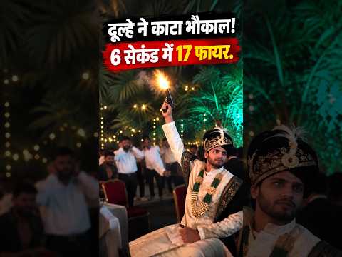 बुलंदशहर में दूल्हे की हरकत ! 6 सेकंड में 17 फायर, अब नए वीडियो वायरल |