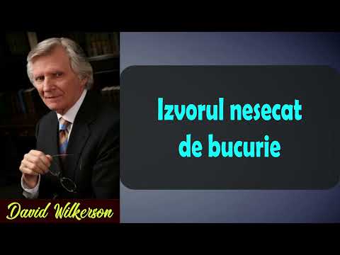 David Wilkerson - Izvorul nesecat de bucurie