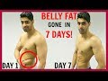 How To Lose Stubborn Belly Fat In 1 Week - THIS WORKS!