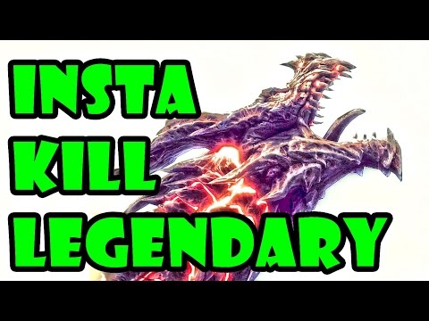 Skyrim: How to One Hit Kill a Legendary Dragon (Legendary Difficulty)
