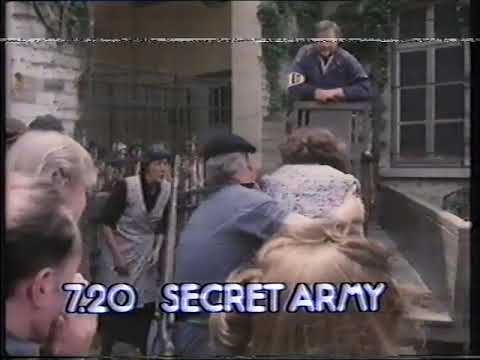 BBC 1 programme trailer   december 8th 1979