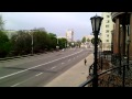 Донецк, 8 мая, 8 утра, тихо и безлюдно. (вчера опять сильно бомбили) 