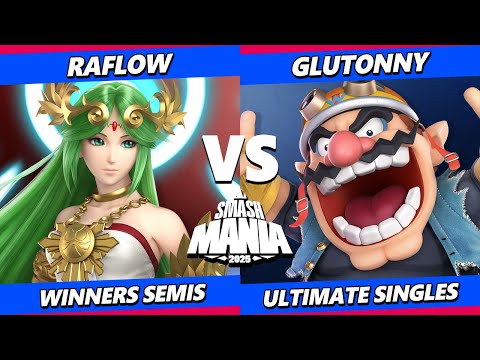 SmashMania 2025 TOP 8 - Raflow (Palutena) Vs. Glutonny (Wario) Smash Ultimate - SSBU