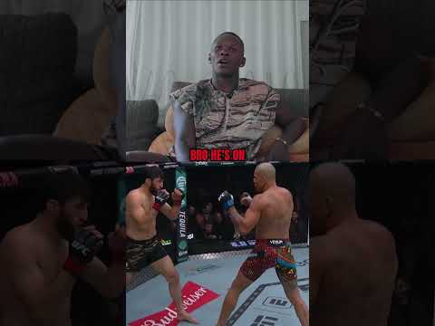 Israel Adesanya Reacts To Alex Pereira DESTROYING Magomed Ankalaev With A 1st Round KO At UFC 320