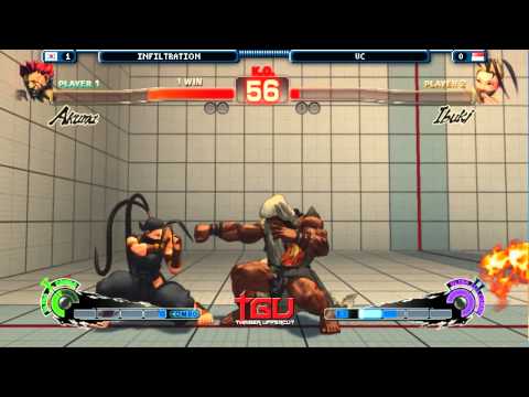 SSF4AE [TOP16] Infiltration(Akuma) vs VC(Ibuki) @TGUC2013 23/11/2013
