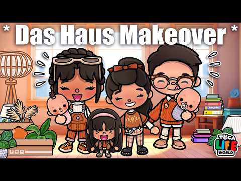 🍁 LINA GIBT DEM HAUS EIN MAKEOVER 🏡 UMZUG Part 1 🧺 ÄSTHETIK TOCA BOCA GESCHICHTE DEUTSCH TOCATOAST