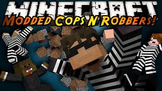 Minecraft Mini-Game : MODDED COPS N ROBBERS! TORNADOES!