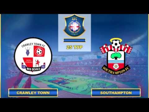 AFL. England. Championship. 25 Tour. Crawley Town - Southampton