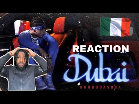 Rondo – DUBAI | ITALIAN RAP REACTION |