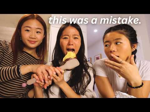 MY SISTERS CHOOSE WHAT I EAT FOR THE DAY *help me!!*