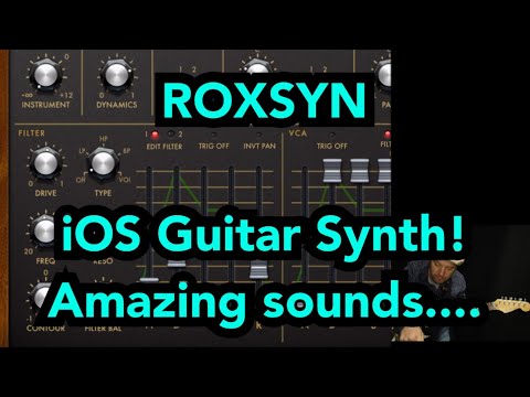 ROXSYN - iOS Guitar Synth! Amazing sounds....