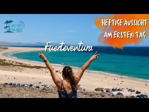 Fuerteventura • Heftige Aussicht am ersten Tag - Gran Tarajal & Mirador del Salmo | Vlog #32