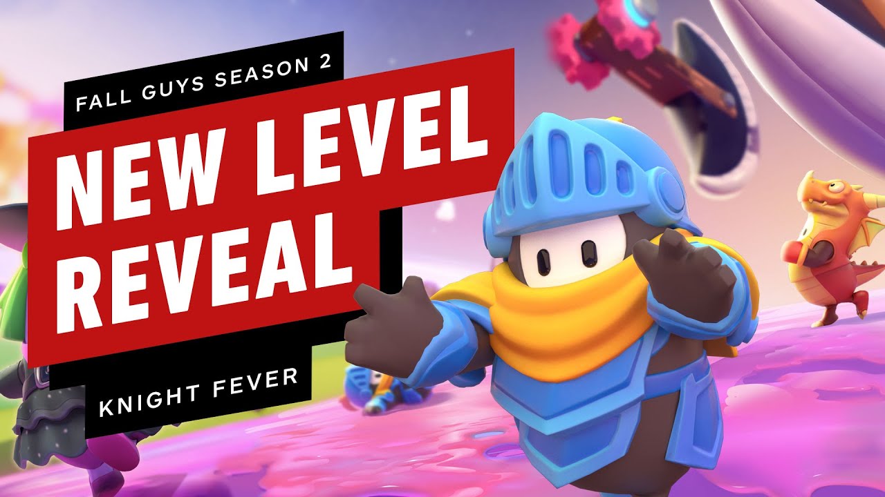 Fall_Guys - IGN公開一段《糖豆人 終極淘汰賽》第二季宣傳影像，介紹了遊戲中的「Knight Fever」等級，第二季將於10月8日上線。 Maxresdefault