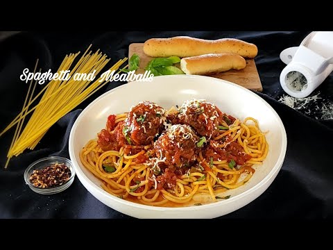 MY Best SPAGHETTI and MEATBALLS // BEATS ANY RESTAURANT ❤️