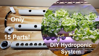 Thumbnail for video: DIY Hydroponic System with 15 Parts (NFT)