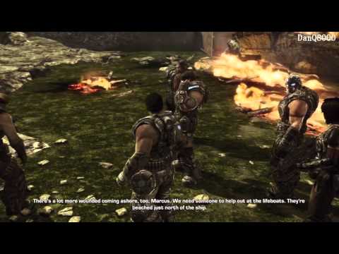 Gears Of War 3 HD Playthrough Part 10 | DanQ8000