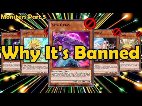 Explaining All Banned Main Deck Monsters in YuGiOh [Part 5]