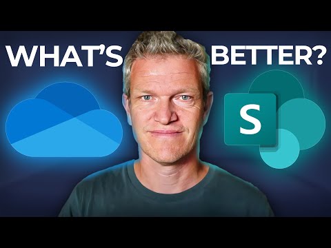 Should You Store Files in OneDrive or SharePoint?