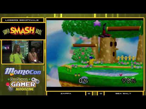 Zappa vs Sea Salt (Losers Semifinals) - Super Smash Bros (Nintendo 64) - Momocon 2019