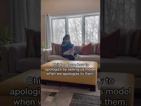 How children learn to apologize