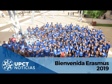 Bienvenida a Erasmus y estudiantes iberoamericanos - UPCT 2019