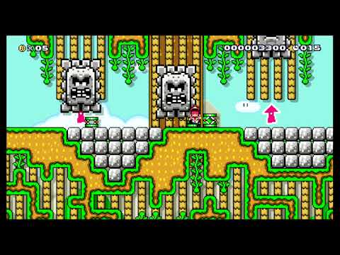 Can't Stop! Easygoing Version by kenzell - SUPER MARIO MAKER - NO COMMENTARY 1bf