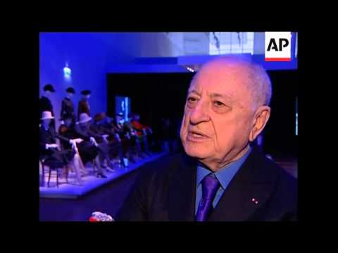 Retrospective of designer Yves Saint Laurent opens in Paris