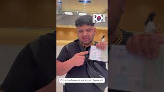 South Korea Successful Entry without any question #viralvideo #instagram