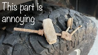 Fixing the MOST annoying problem with my Jeep | 1992 Jeep Wrangler YJ Parking Brake Adjuste