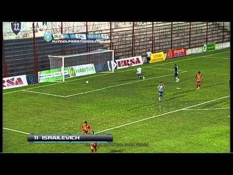 Gol de Israilevich. Boca Unidos 1 Talleres 1. Fecha 15. Torneo Primera B Nacional. Fútbol Para Todos
