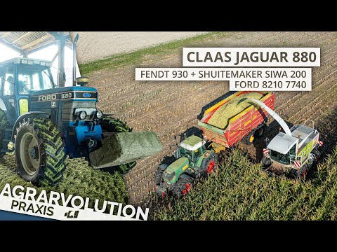 Maishäckseln bei überdachten Fahrsilo • LU Peter Kircher | Agrarvolution Praxis