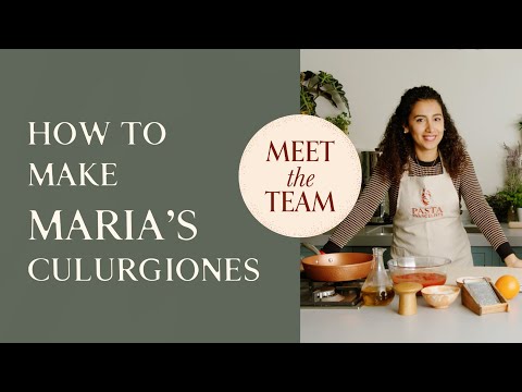 How to make Maria's Culurgiones