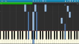 Scary Monster on Strings - Skrillex and Martinez - Spring Breakers [Piano Tutorial] (Synthesia)
