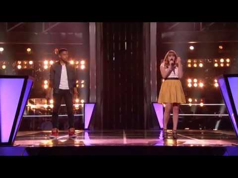 The Voice US   As Long as You Love Me    Caroline Pennell vs  Anthony Paul