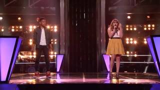 The Voice US   As Long as You Love Me    Caroline Pennell vs  Anthony Paul