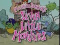 Seven Little Monsters Intro Opening Theme Song 2000 2003