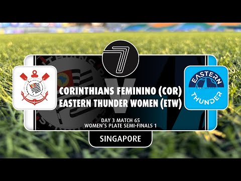 SOCCER7sSERIES Women’s Plate Semi-Finals:  Corinthians Feminino vs Eastern Thunder - Highlights