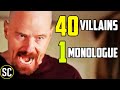 The Ultimate Movie Villain Monologue Supercut