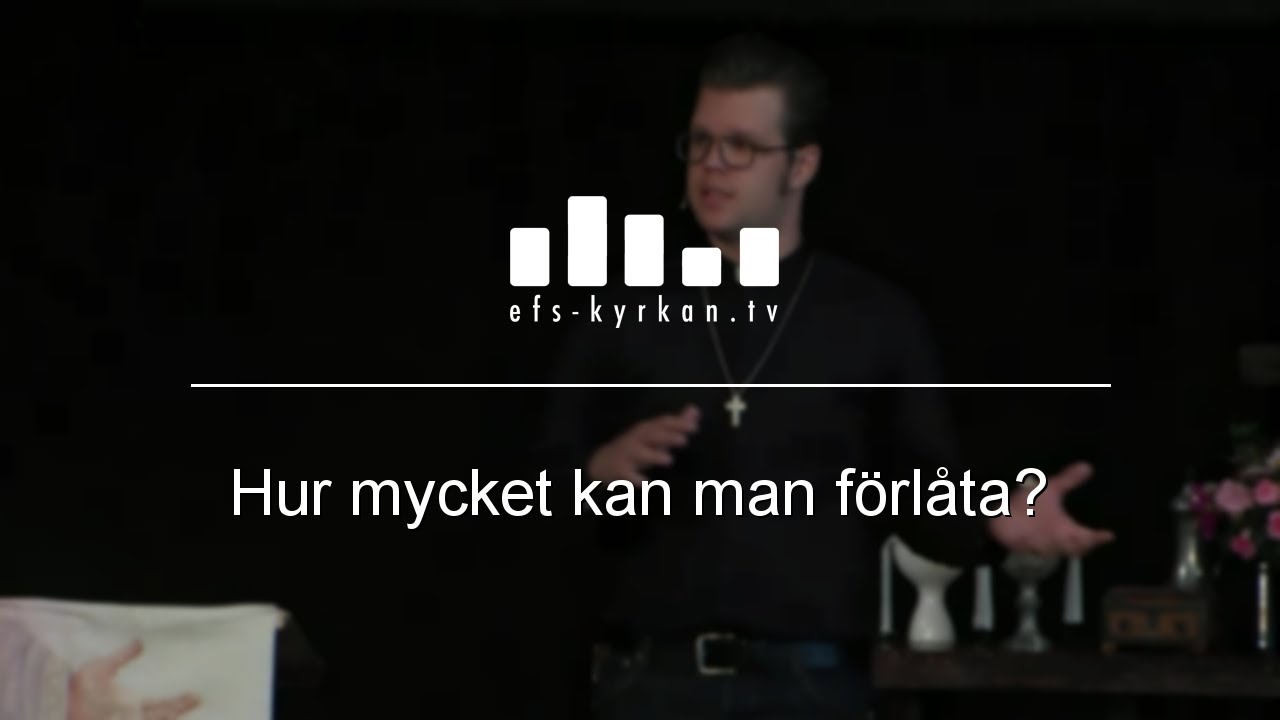 Hur mycket kan man förlåta?
