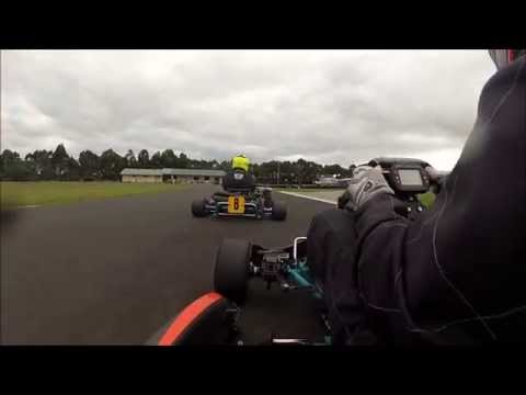 south west kart track onboard formula k  kz2, tm kz10