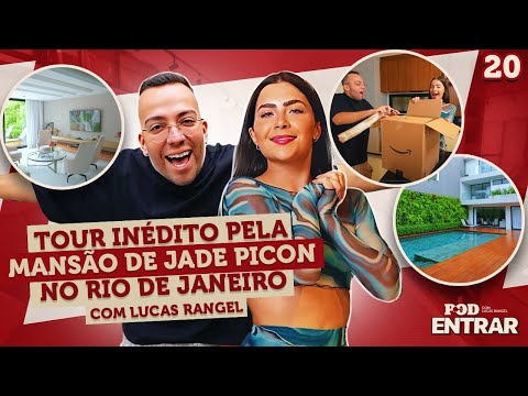 POD ENTRAR - Tour inédito pela mansão do RJ de Jade Picon com Lucas Rangel