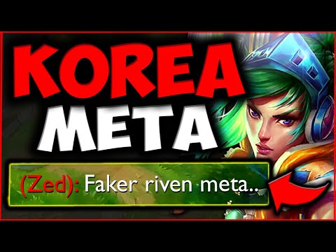 THE KOREANS PLAY RIVEN MID LANE! (ITS 100% OP!) S10 Riven Mid Lane Guide - League of Legends