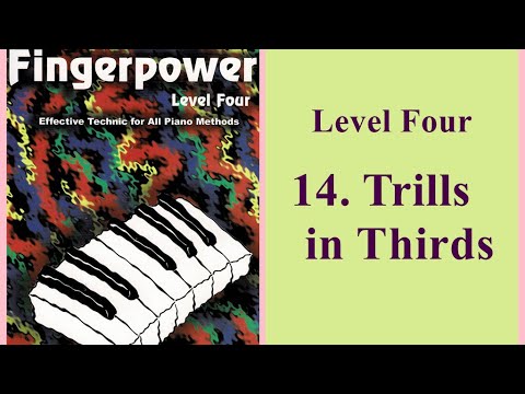 14. Trills In Thirds——Fingerpower Level Four
